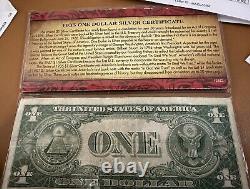 Un (1) billet de un dollar de la série Q 50470982 de la série 1935 F # 8374 avec certificat