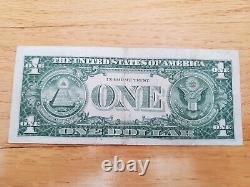 Un Dollar Bill Silver Certificate Blue Seal Series 1957b