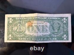 Un billet d'un dollar série 1957, lettre a.