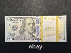 Un billet de 100 dollars américains d'un nouveau paquet, 2017, non circulé