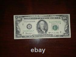 Vieille Monnaie. 1950 D 100 $ Un Cent Dollars Bill USA