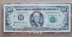 Vieille Monnaie De Papier 1990 Cent Mille Dollars Bill Federal Reserve Note