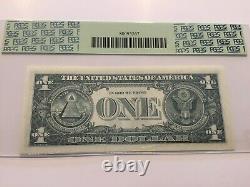 Vintage Pcgs 65 Ppq $1 Barr 1963-b Réserve Fédérale Note San Fran One Dollar Bill